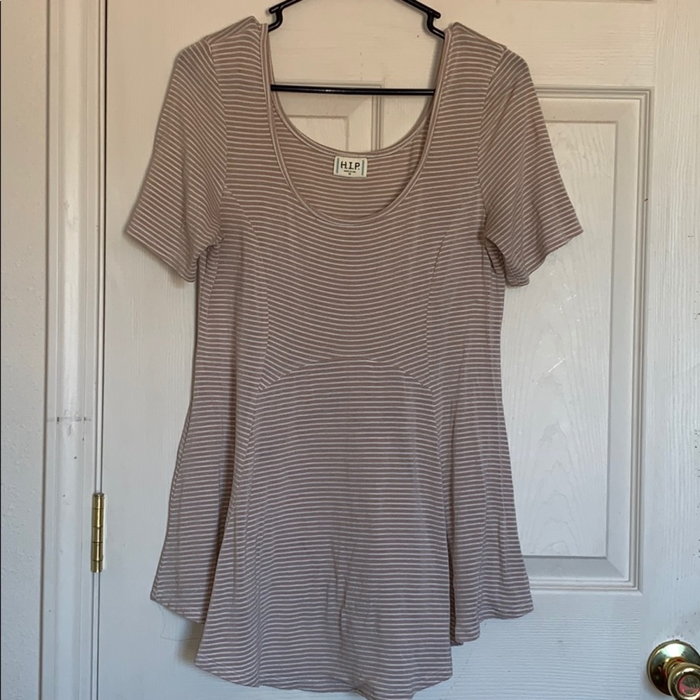 Tan blouse